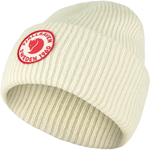 Czapka na zimę Fjallraven 1960 Logo Hat - Chalk White