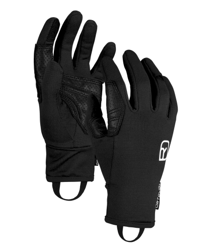 Rękawiczki Ortovox FLEECE LIGHT GLOVE M - black raven