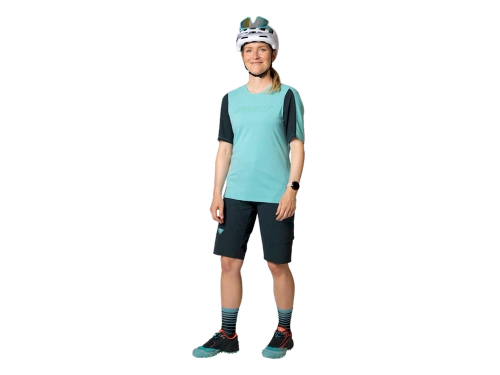 Damska Koszulka Rowerowa Dynafit Ride S/S Tee W - Marine Blue Blueberry