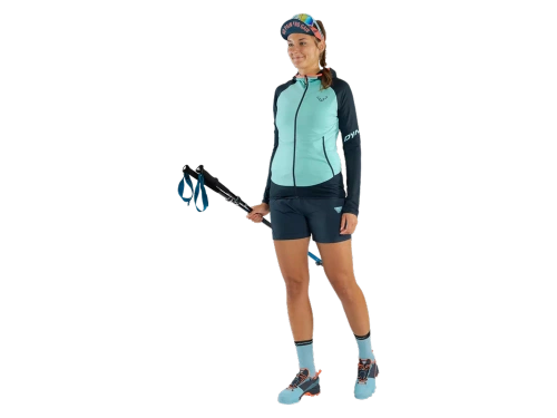 Lekka Bluza Damska Dynafit Transalper Light Ptc W Hoody - blueberry marine blue