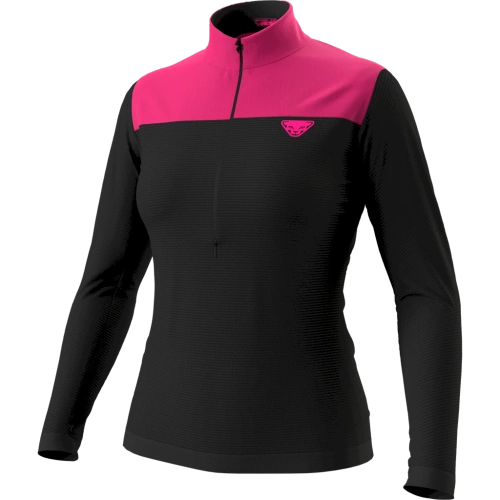 Koszulka Dynafit Elevation Merino Longsleeve W - Flamingo/0910