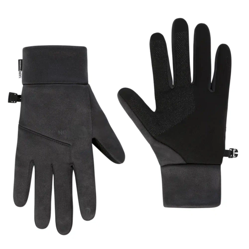 Męskie Rękawice The North Face M Etip Hardface Glove - Tnf Black Heather