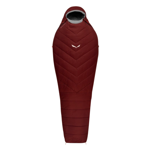 Śpiwór Syntetyczny na Trekking Salewa Puez Prl +4 Long Sb - syrah