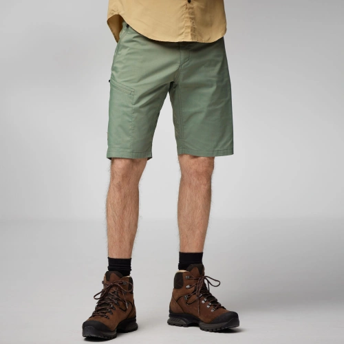 Męskie spodenki trekkingowe Fjallraven Abisko Hike Shorts M - laurel green