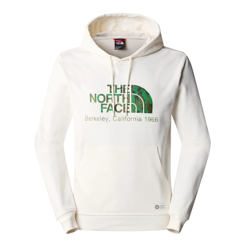 Męska bluza z Logo The North Face M Berkeley California Hoodie - White Dune
