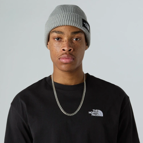 Czapka zimowa The North Face SALTY LINED BEANIE - tnf light grey heather