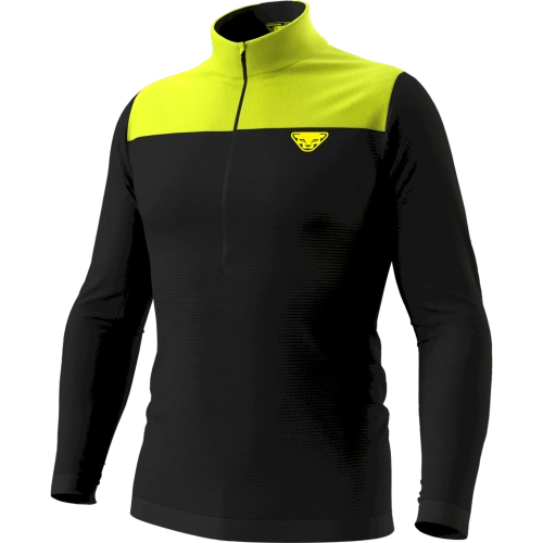 Męska Koszulka z Długimi Rękawami Dynafit Elevation Merino Longsleeve M - Lime Punch/0910