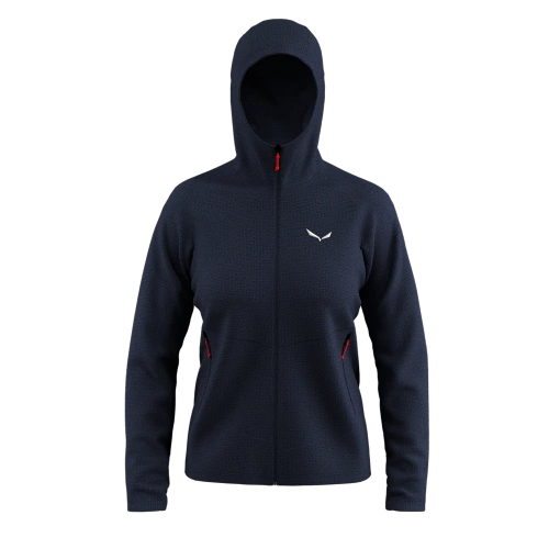 Ciepły Polar Trekkingowy Salewa PUEZ ROCCA PL HD JKT W - navy blazer