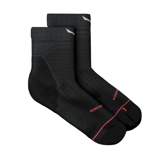 Damskie Skarpety Outddorowe Salewa Eagle Light Qrt Sock W - onyx