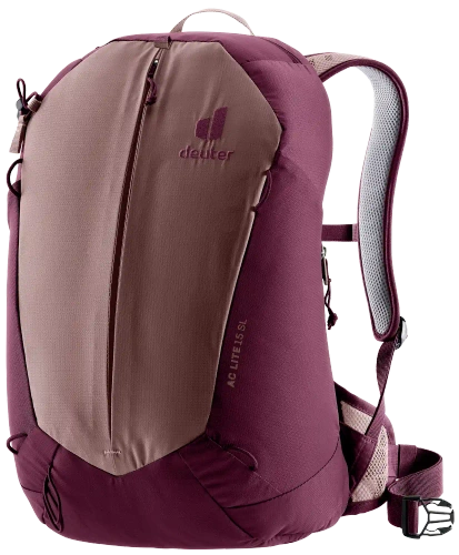 Plecak hikingowy damski Deuter AC Lite 15 SL - ashrose-cassis