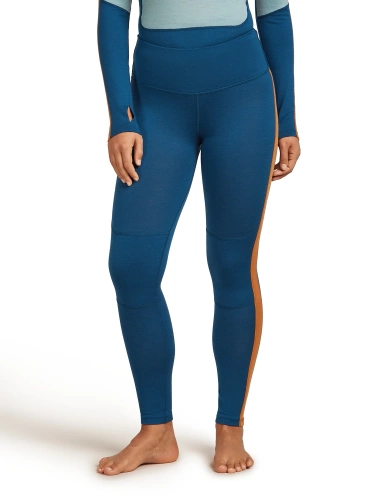 Legginsy damskie Icebreaker W M 200 Oasis+ Leggings  - atlantis