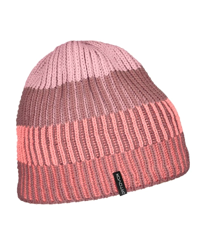 Czapka zimowa Ortovox DEEP KNIT BEANIE - dusk rose