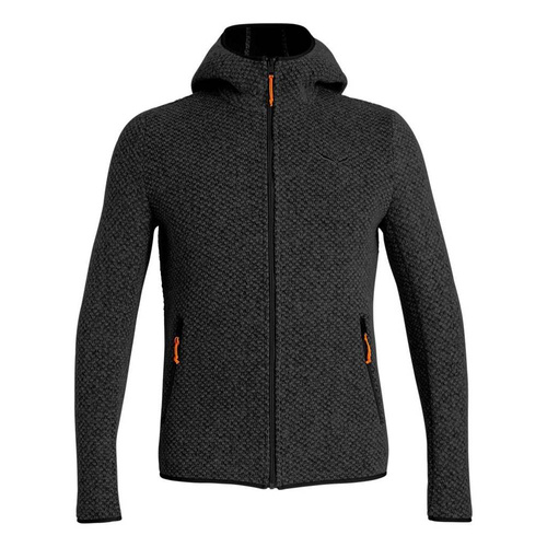 Wełniana Bluza Męska Salewa Woolen 2l - black