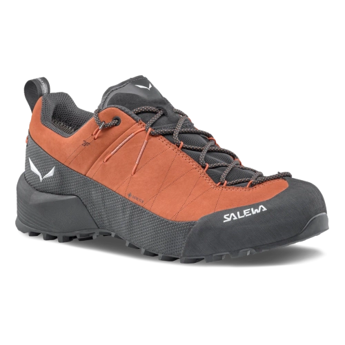 Meskie niskie buty trekkingowe Salewa WILDFIRE LEATHER 2 GTX M - bombay brown/black
