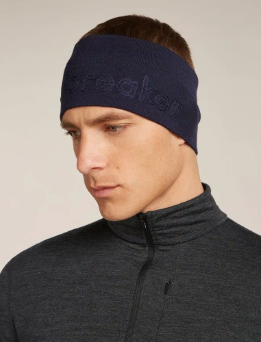 Opaska na głowę Icebreaker U M 260 Tech Headband - midnight navy