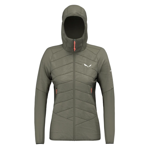 Kurtka Ocieplana dla Kobiet Salewa ORTLES HYB TWR JACKET W - faded green