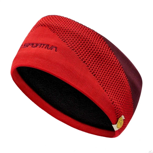 Opaska La Sportiva Knitty Beanie - Redwood/Mountain Red