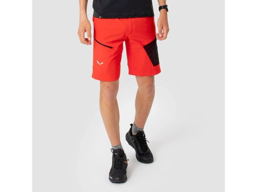 Męskie Szorty Górskie Salewa Pedroc 3 Dst M Cargo Shorts - flame/0910