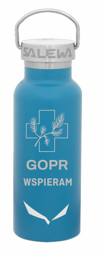 Butelka Wspieram GOPR Salewa Valsura 0,45 L - wspieram GOPR/maui blue