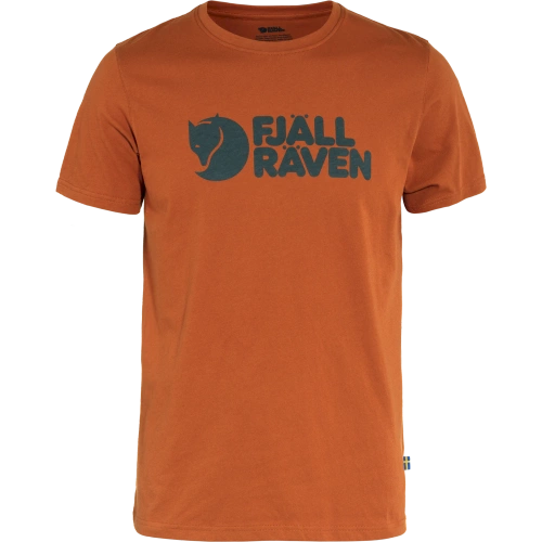 Koszulka Fjallraven Fjallraven Logo T-shirt M - terracotta brown
