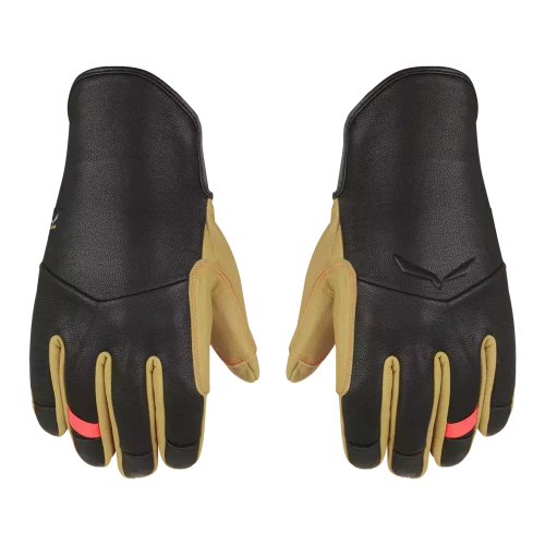Rękawice Salewa Ortles Am W Leather Gloves - black out