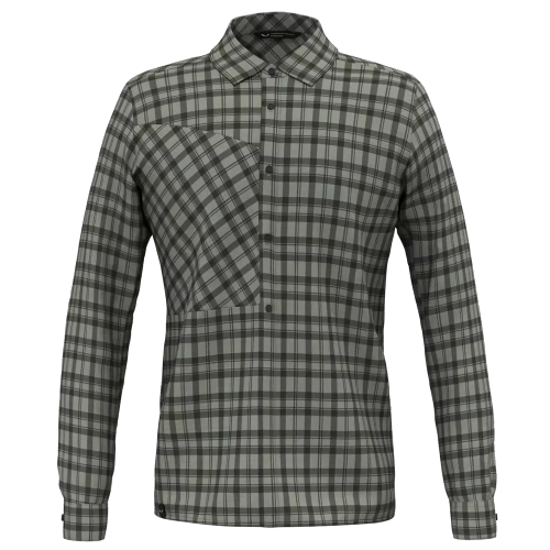Koszula Salewa Fanes Flannel 5Pl M L/S Shirt - shadow/dark olive