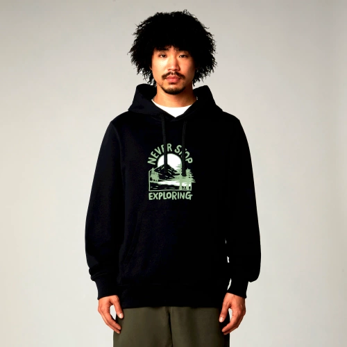 Męska Bluza z Logo The North Face M Outdoor Graphic Hoodie - TNF Black