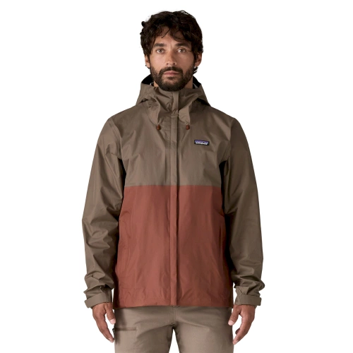 Męska Wodoodporna Kurtka Techniczna Patagonia M's Torrentshell 3L Rain Jkt - Marlow Brown