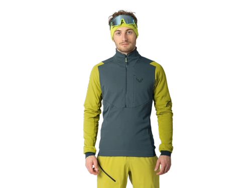 Męska Bluza Polarowa Dynafit BLACKLIGHT THERMAL 1/2 ZIP M - golden lime/0720