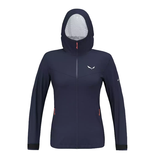 Damska Kurtka Wodoszczelna Salewa Puez Aqua 4 PTX 2.5L W Jacket - navy blazer