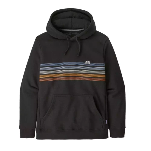 Bluza Patagonia Line Logo Ridge Stripe Uprisal Hoody - Ink Black