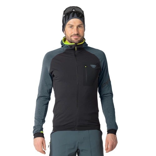 Męska ciepła bluza polarowa Dynafit RADICAL PTC M JKT - cinder/black