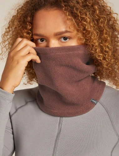 Komin na szyję Icebreaker Unisex Mer 800 RF Class Pile Chute - carob