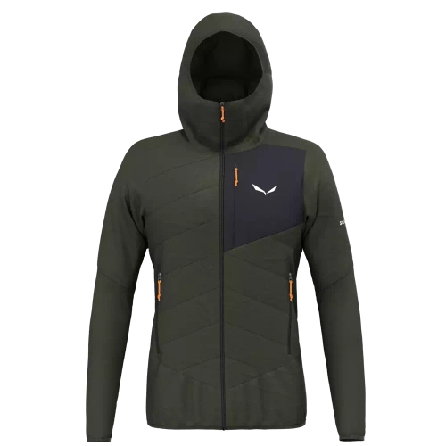 Kurtka ocieplana męska Salewa Ortles Hybrid Twr Jacket M - dark olive