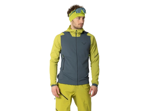 Męska Bluza Zimowa Dynafit BLACKLIGHT THERM HOODED JKT M - golden lime