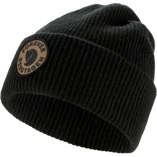 Czapka w góry Fjallraven Bergtagen Forever Wool Beanie - Black