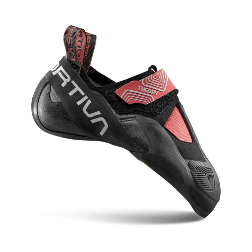 Damskie Buty Wspinaczkowe La Sportiva Theory Woman - Hibiscus/Black