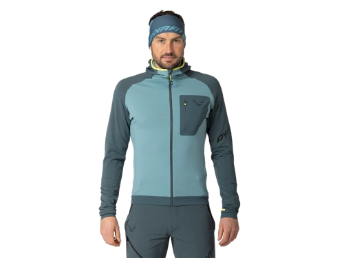Męska lekka techniczna bluza Dynafit RADICAL PTC M JKT - smoke blue