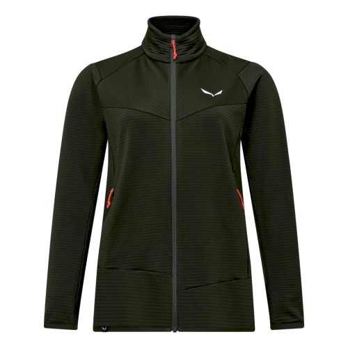 Damski Polar do Trekkingu Salewa Puez Altavia Pl Jkt W - dark olive