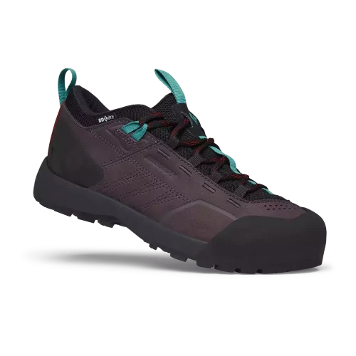 Buty Podejściowe Black Diamond W Mission Lthr Lw Wp Aprch Shs - Mulberry-Black