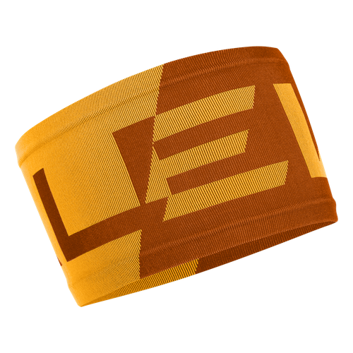 Opaska na głowę Salewa Pedroc Seamless Headband - gold/2191