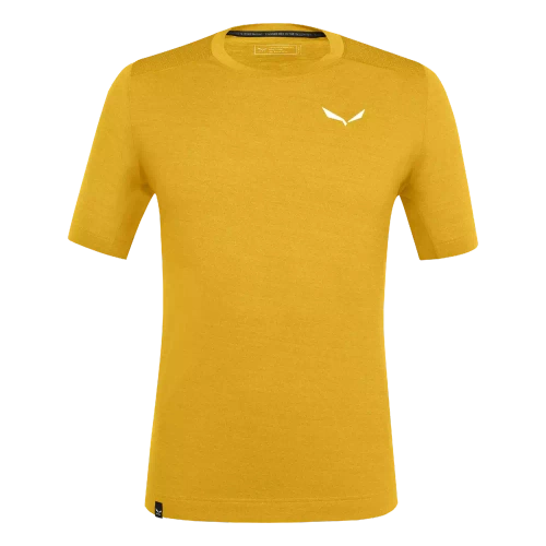 Koszulka Salewa Agner Am M T-Shirt - gold