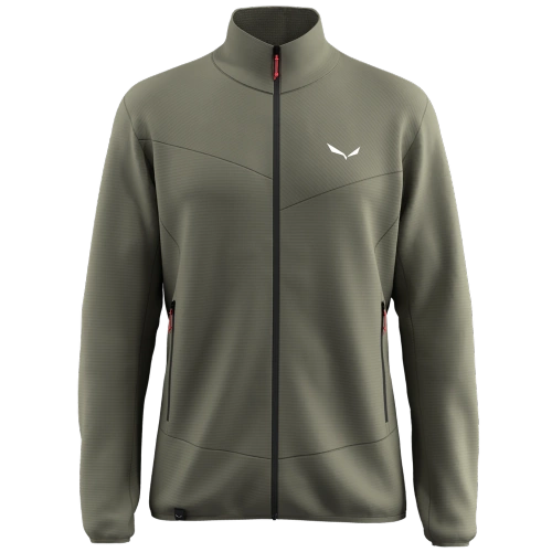 Męski Polar Trekkingowy Salewa PUEZ ALTAVIA PL JKT M - faded green