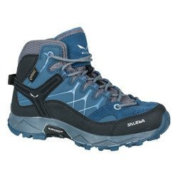 Buty Salewa JR ALP TRAINER MID GTX - 0365/Dark Denim/Charcoal