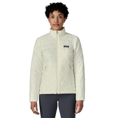 Damska Ocieplana Kurtka Patagonia W's Nano Puff Jkt - Birch White