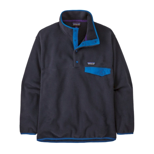 Stylowy Polar Męski Patagonia M's Synch Snap-T P/O - Pitch Blue