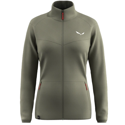 Polar Trekkingowy dla Kobiet Salewa PUEZ CAMMINO PL JKT W - faded green
