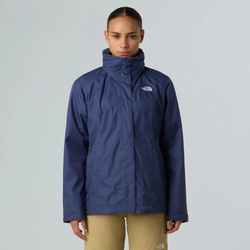 Przeciwdeszczowa Kurtka Damska 3w1 The North Face W EVOLVE II TRICLIMATE JACKET - EU - lunar blue/twilight gal