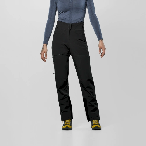 Damskie spodnie górskie Salewa ORTLES DST/SW PANTS W - black out