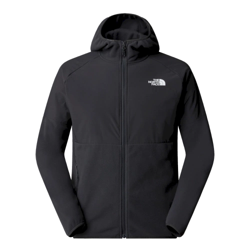 Bluza męska z kapturem The North Face M Glacier Heavyweight Full Zip Hd - Asphalt Grey/Asphalt Grey